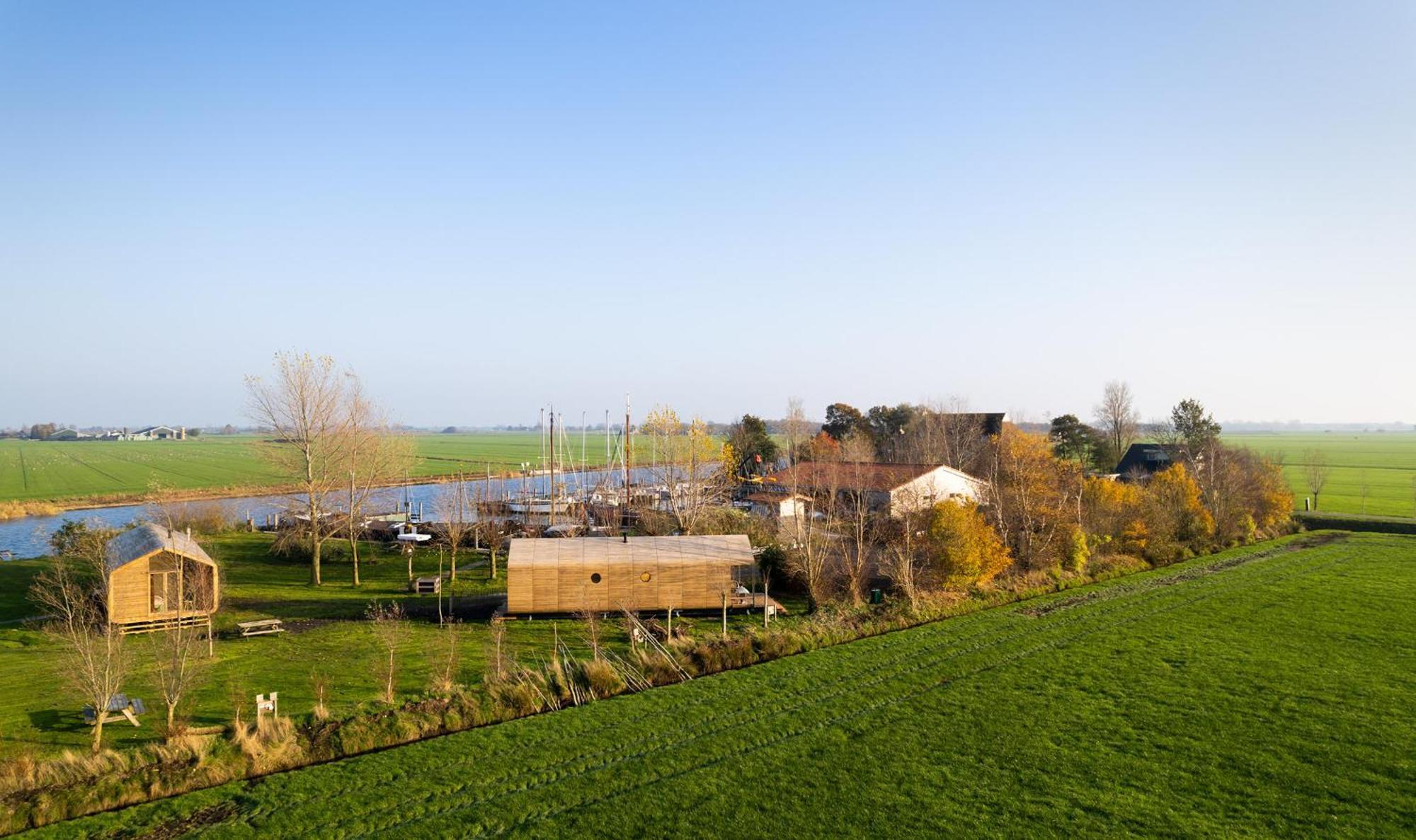 Rufus Aan Het Water Bed and Breakfast Boornzwaag over de Wielen Εξωτερικό φωτογραφία